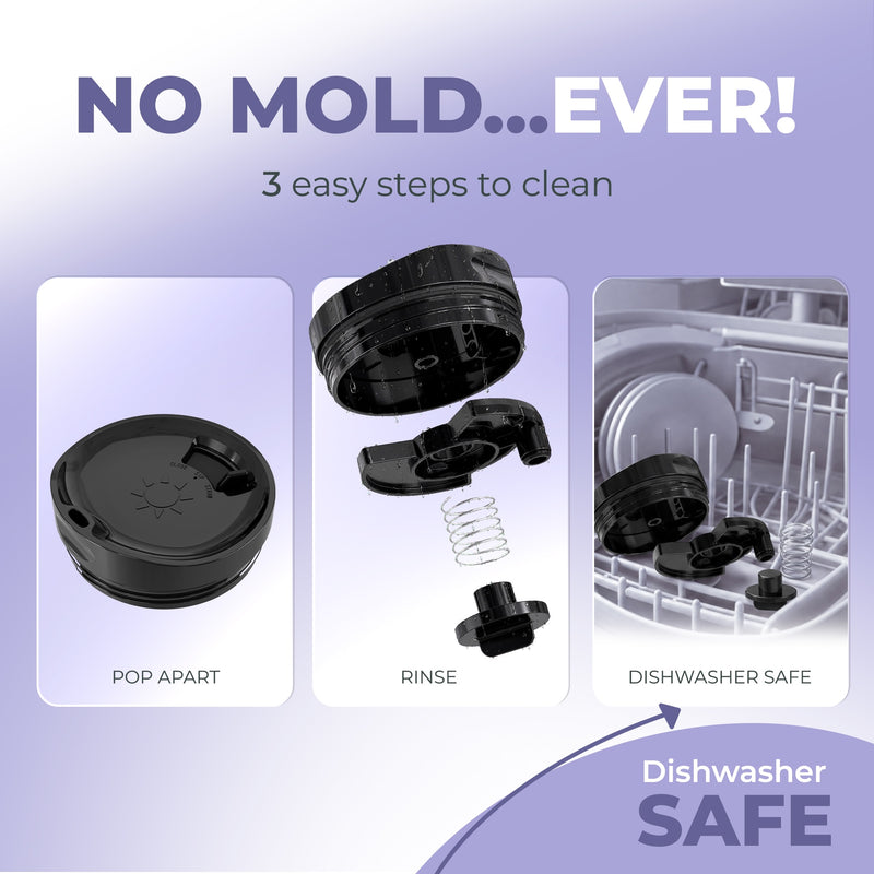 Thicc 40oz Black Lace